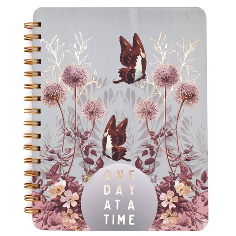 NEW Papaya Lay Flat Spiral Notebook Journal Thick Premium Paper 7" x 9" x 1”